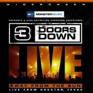 3 Doors Down ltd edt DVD #39755/3 Away From The Sun - Live From Houston, Texas